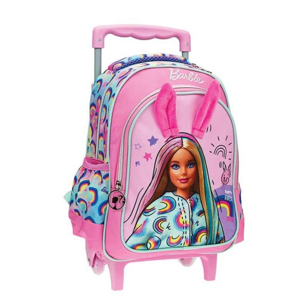 Gim Barbie Cutie Reveal Σχολική Τσάντα Τρόλεϊ Νηπιαγωγείου