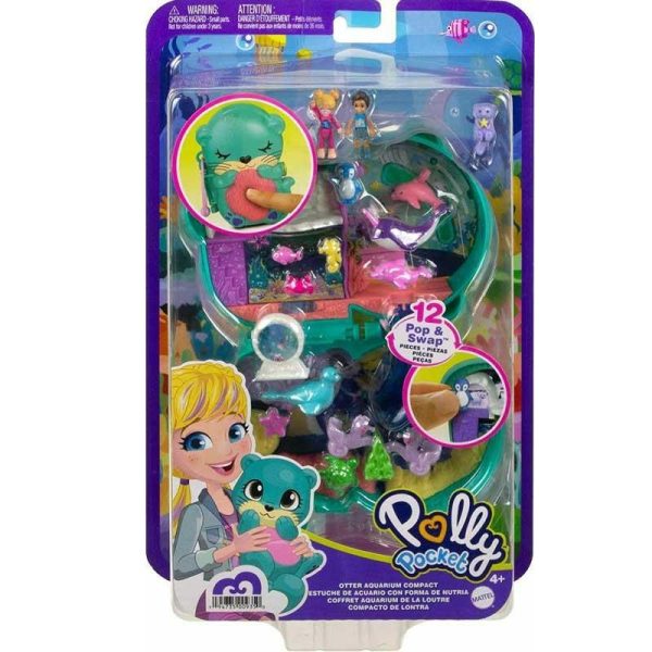 Polly Pocket Otter Aquarium Compact