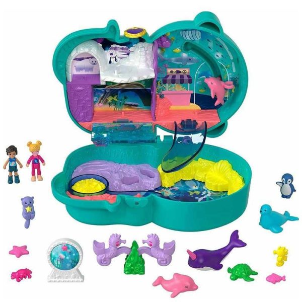 Polly Pocket Otter Aquarium Compact