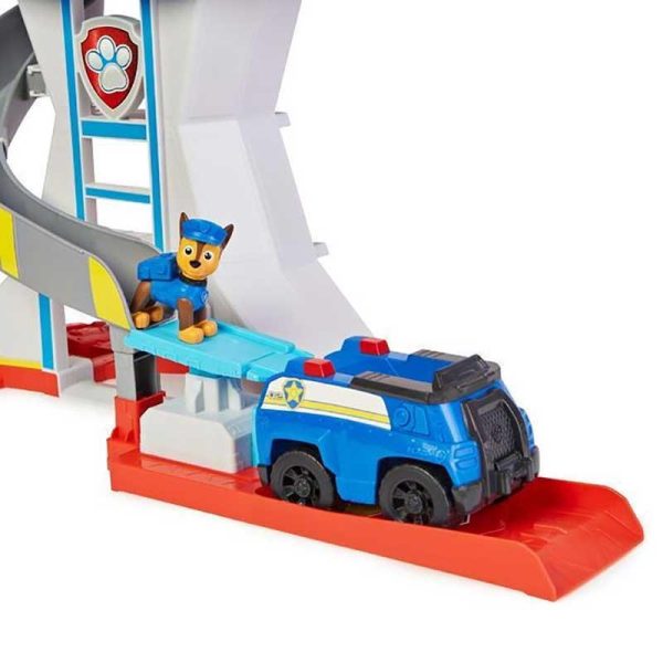 Paw Patrol LookOut Tower - Πίστα με Όχημα & 2 Φιγούρες Chase