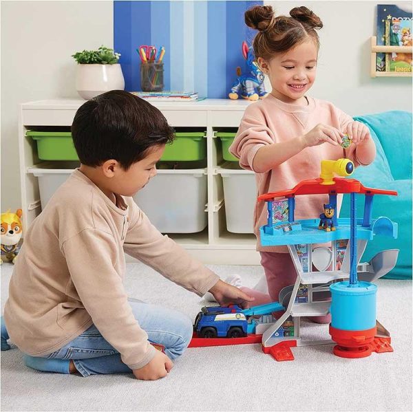 Paw Patrol LookOut Tower - Πίστα με Όχημα & 2 Φιγούρες Chase