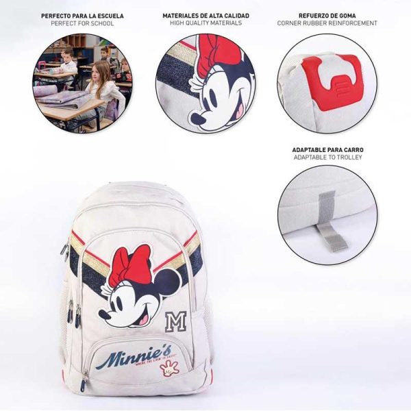Disney Minnie Mouse Σχολική Τσάντα Πλάτης Δημοτικού – Cerda