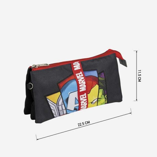 Marvel Avengers Triple Pencil Case - Κασετίνα