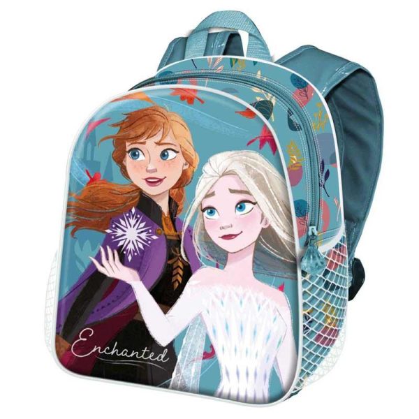 Disney Frozen Enchanted Anna & Elsa - Σχολική Τσάντα Πλάτης Νηπιαγωγείου / Δημοτικού
