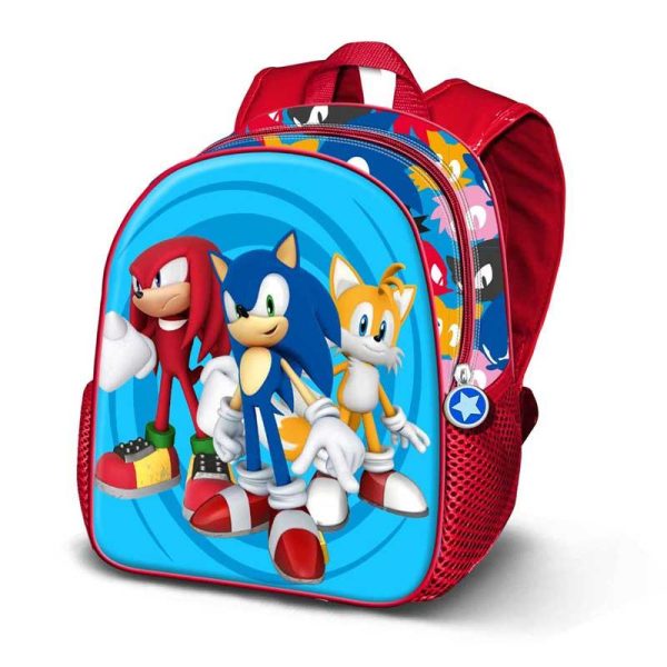 Sega Sonic & Friends - Σχολική Τσάντα Πλάτης Νηπιαγωγείου / Δημοτικού