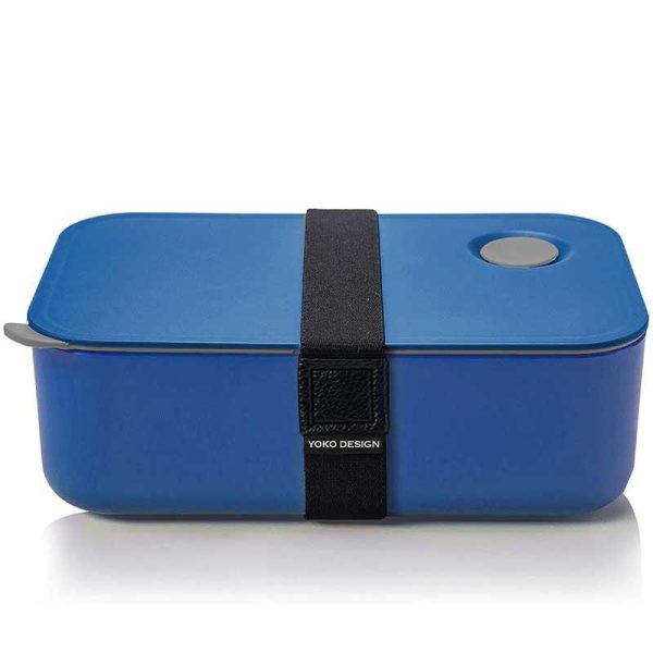 YOKO Design Airtight Lunch Box - Αεροστεγές Πλαστικό Δοχείο Φαγητού Μπλε 1000ml