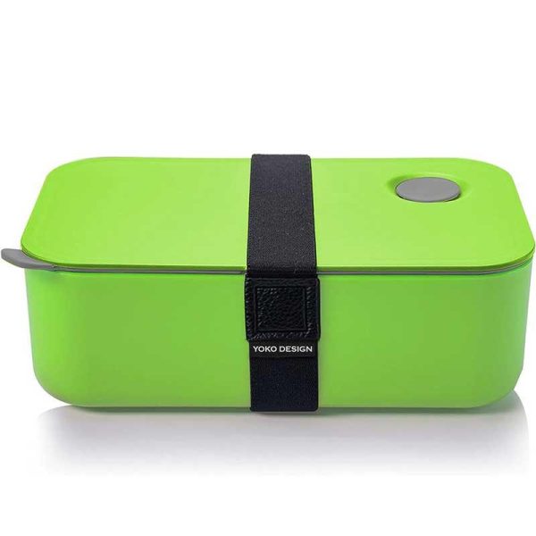 YOKO Design Airtight Lunch Box - Αεροστεγές Πλαστικό Δοχείο Φαγητού Πράσινο 1000ml