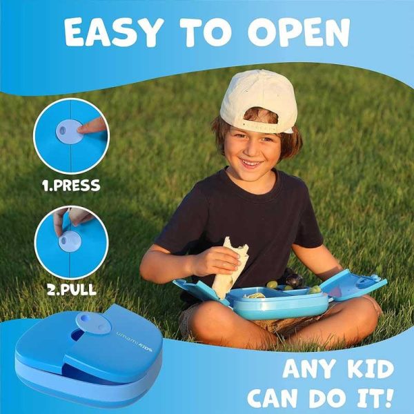 Umami Kids Lunch Box - Αεροστεγές Δοχείο Φαγητού Μπλε 800ml