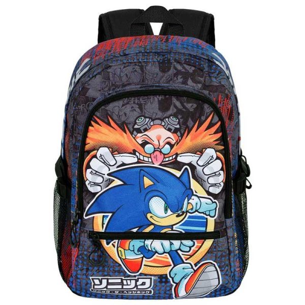 Sonic Checkpoint Σχολική Τσάντα Πλάτης Δημοτικού - Karactermania