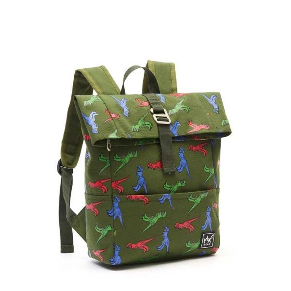 YLX Gear 'Dinosaurs' Rolltop - Σχολική Τσάντα Πλάτης Νηπιαγωγείου