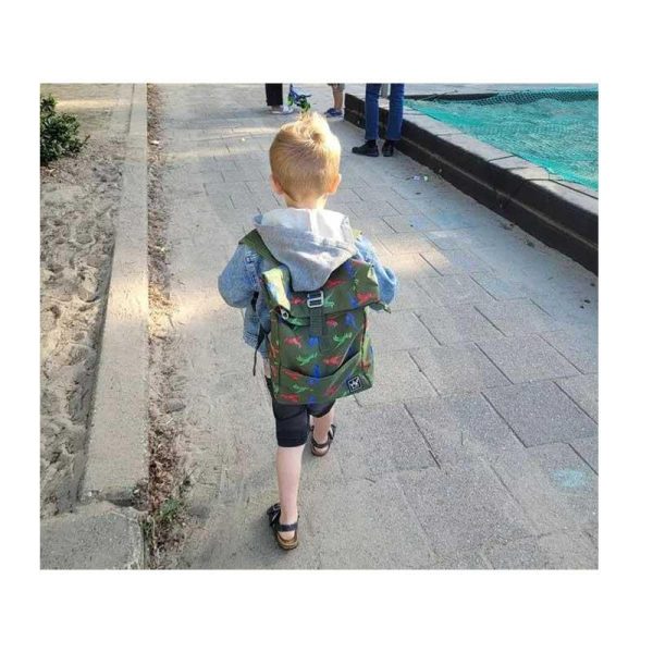 YLX Gear 'Dinosaurs' Rolltop - Σχολική Τσάντα Πλάτης Νηπιαγωγείου