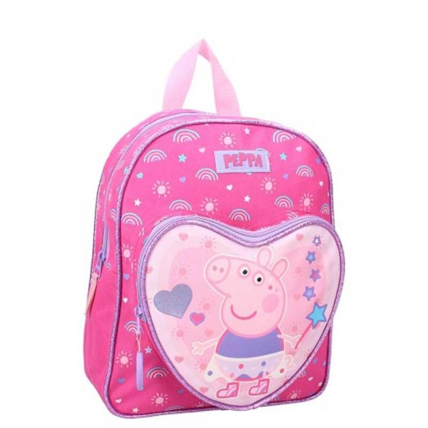 Vadobag Peppa 'Made Of Magic' - Σχολική Τσάντα Πλάτης Νηπιαγωγείου