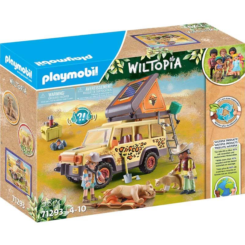 Playmobil Wiltopia 71293: Όχημα Περίθαλψης Άγριων Ζώων