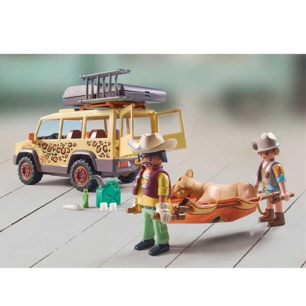 Playmobil Wiltopia 71293: Όχημα Περίθαλψης Άγριων Ζώων