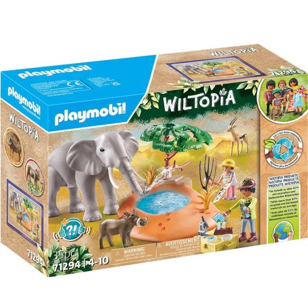 Playmobil Wiltopia 71294: Εξερευνητές και Ελέφαντας