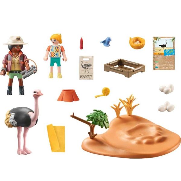 Playmobil Wiltopia 71296: Φροντίζοντας τη Στρουθοκάμηλο