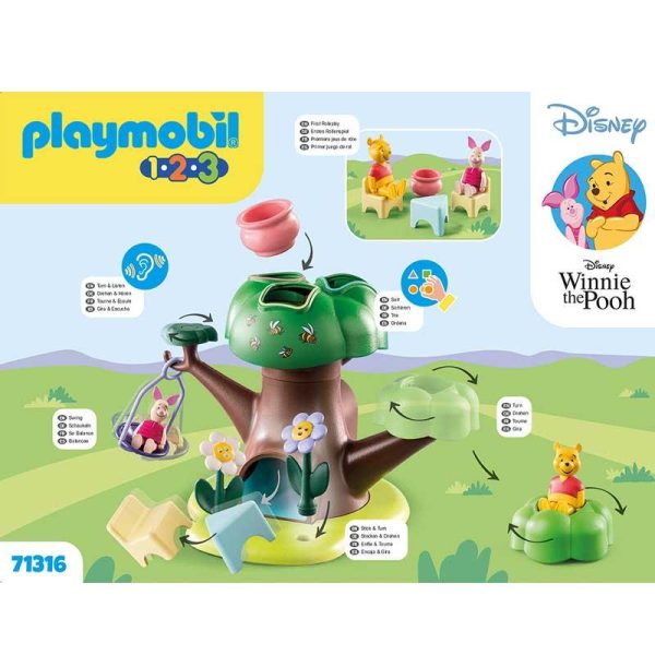 Playmobil 1.2.3 71316: Disney - Το Δεντρόσπιτο του Γουίνι