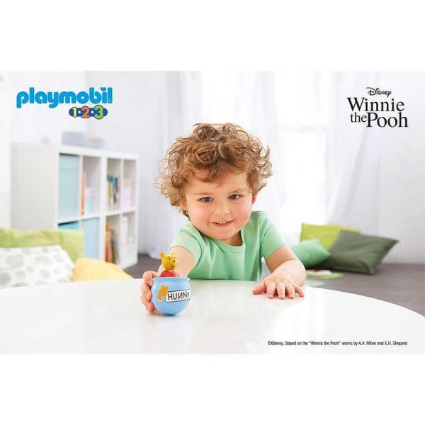 Playmobil 1.2.3 71318: Disney - Ο Γουίνι με ένα Βάζο Μέλι