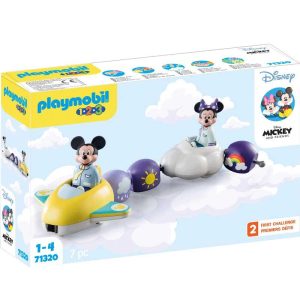 Playmobil 1.2.3 71320: Disney - Τρενάκι με τον Μίκυ και τη Μίνι Μάους