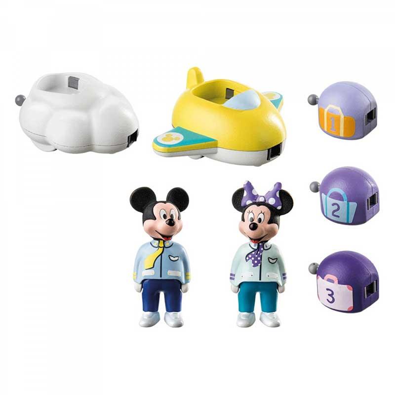 Playmobil 1.2.3 71320: Disney - Τρενάκι με τον Μίκυ και τη Μίνι Μάους