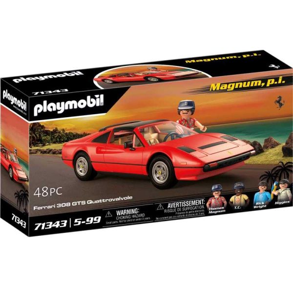 Playmobil Classic Cars 71343: Magnum P.I. Ferrari 308GT