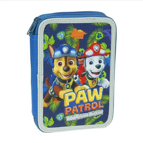 Gim Paw Patrol Dino Rescue Κασετίνα Διπλή Γεμάτη