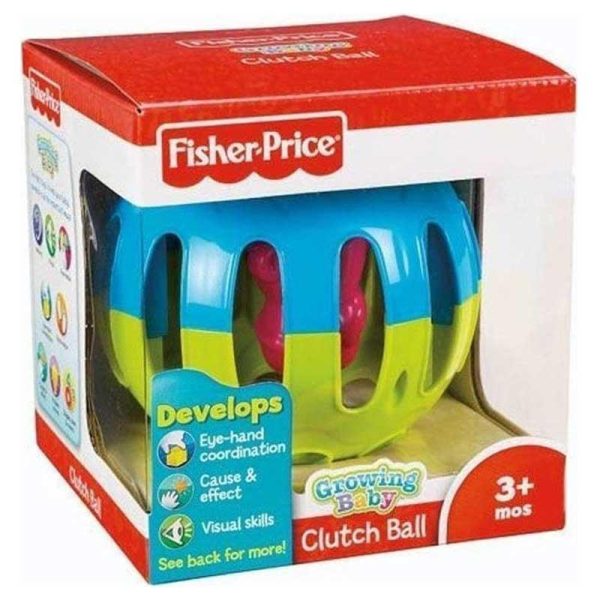 Fisher-Price Growing Baby Clutch Ball - Μπάλα Κουδουνίστρα