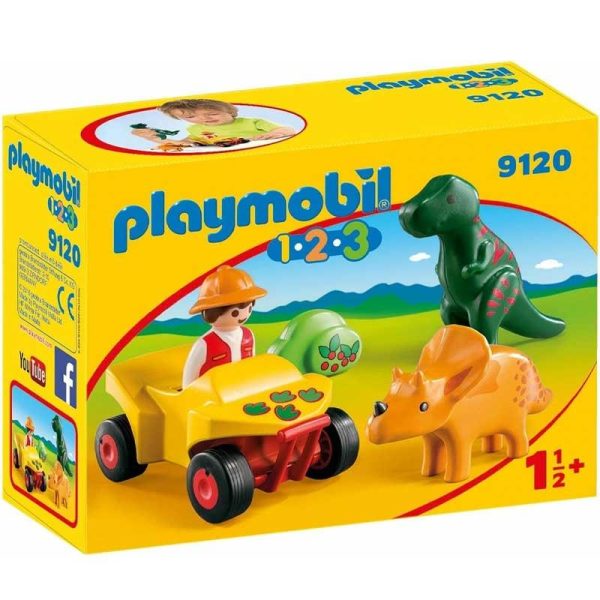 Playmobil 1.2.3 9120: Εξερευνητής Δεινοσαύρων