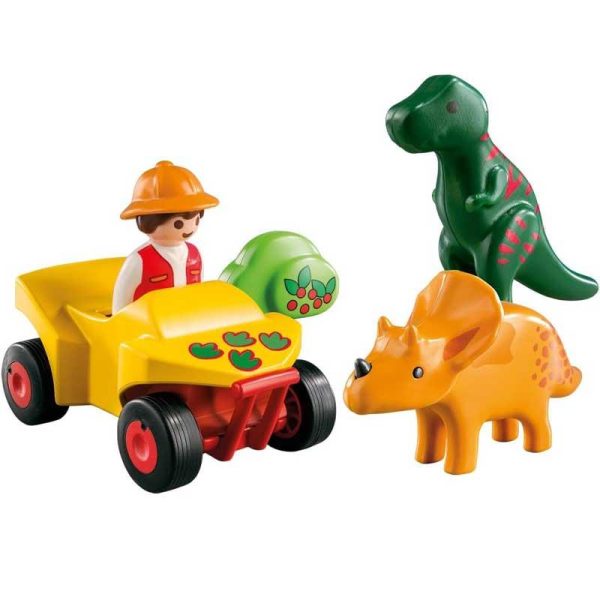 Playmobil 1.2.3 9120: Εξερευνητής Δεινοσαύρων