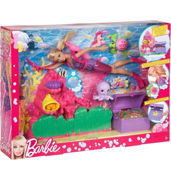 Barbie I Can Be Ocean Treasure Explorer - Κούκλα Εξερευνήτρια του Βυθού