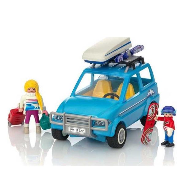 Playmobil Family Fun 9281: Όχημα 4x4 με Mπαγκαζιέρα