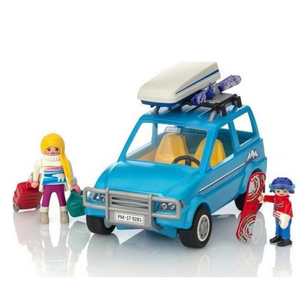 Playmobil Family Fun 9281: Όχημα 4x4 με Mπαγκαζιέρα