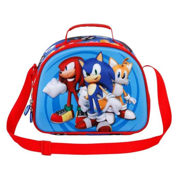 Sega Sonic & Friends 3D Lunch Bag Σχολικό Τσαντάκι Φαγητού - Karactermania