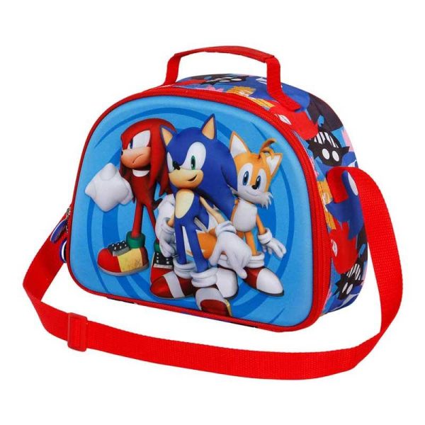 Sega Sonic & Friends 3D Lunch Bag Σχολικό Τσαντάκι Φαγητού - Karactermania