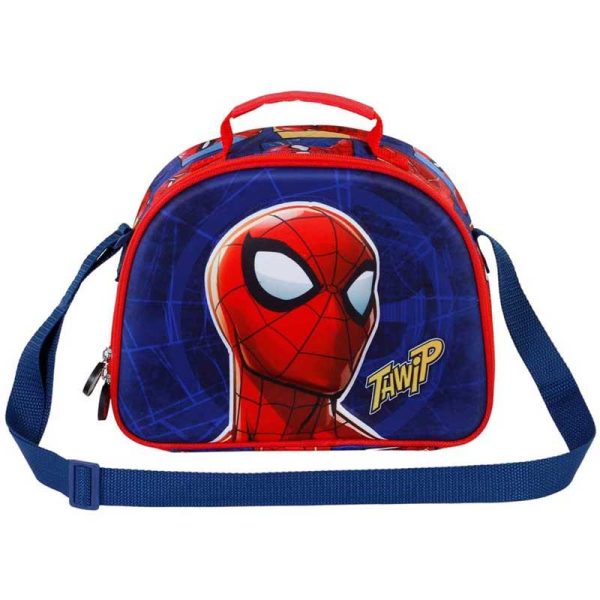 Spider-Man Sides 3D Lunch Bag Σχολικό Τσαντάκι Φαγητού - Karactermania