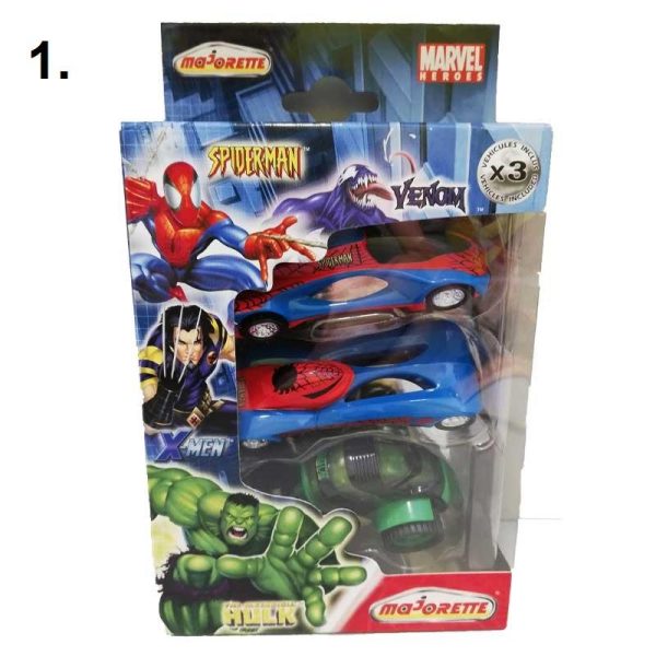 Majorette Marvel Heroes 3-Pack - Μεταλικά Αυτοκινητάκια 1:64 (1τμχ)