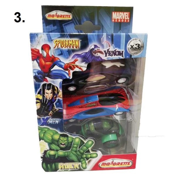 Majorette Marvel Heroes 3-Pack - Μεταλικά Αυτοκινητάκια 1:64 (1τμχ)