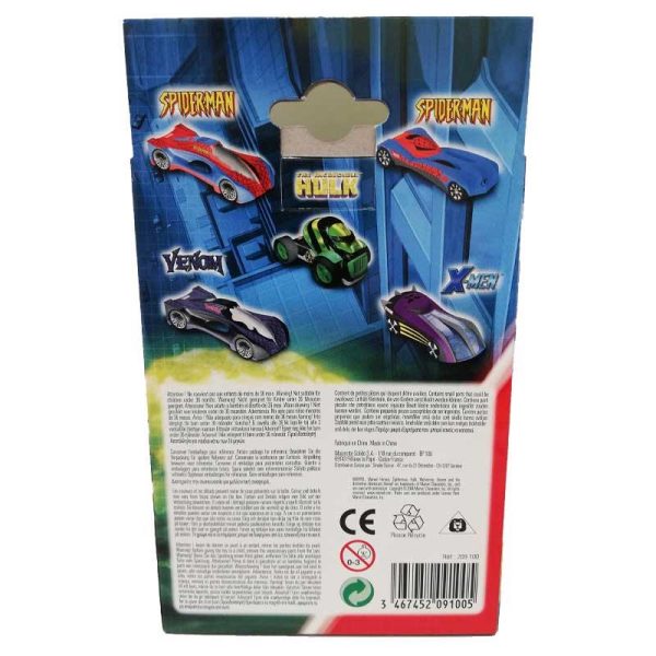 Majorette Marvel Heroes 3-Pack - Μεταλικά Αυτοκινητάκια 1:64 (1τμχ)