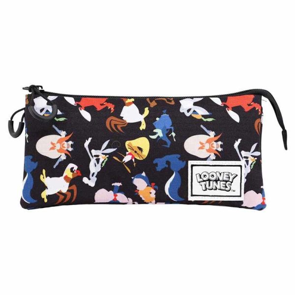 Looney Tunes Multicolor Triple Pencil Case - Κασετίνα - Karactermania