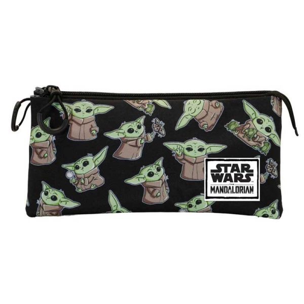 Star Wars The Mandalorian Grogu Triple Pencil Case - Κασετίνα - Karactermania