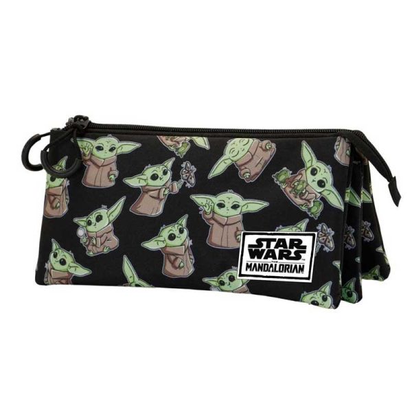 Star Wars The Mandalorian Grogu Triple Pencil Case - Κασετίνα - Karactermania