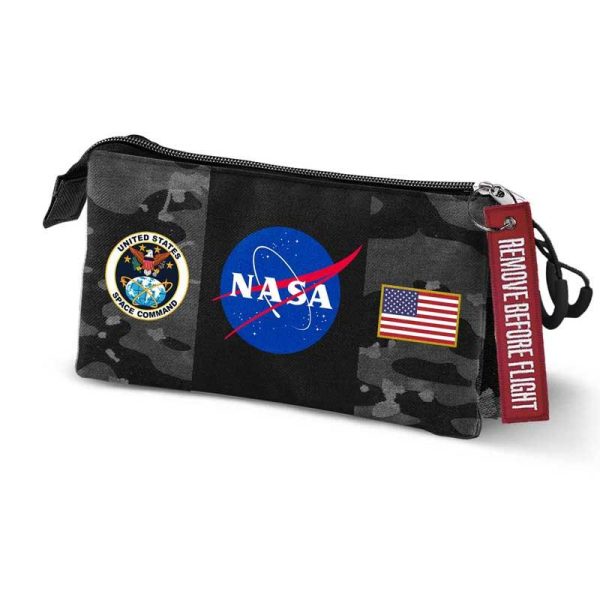 NASA Camo Triple Pencil Case - Κασετίνα - Karactermania