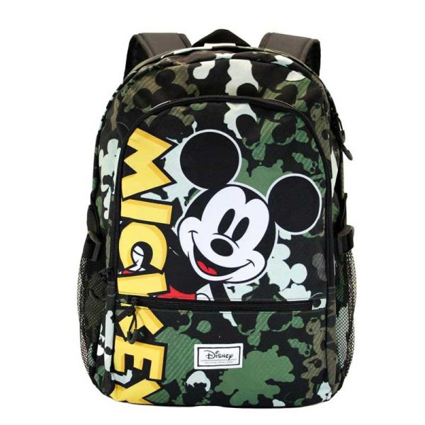 Disney Mickey Mouse 'Military' Σχολική Τσάντα Πλάτης Δημοτικού - Karactermania