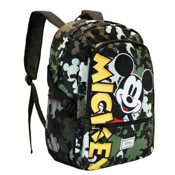 Disney Mickey Mouse 'Military' Σχολική Τσάντα Πλάτης Δημοτικού - Karactermania