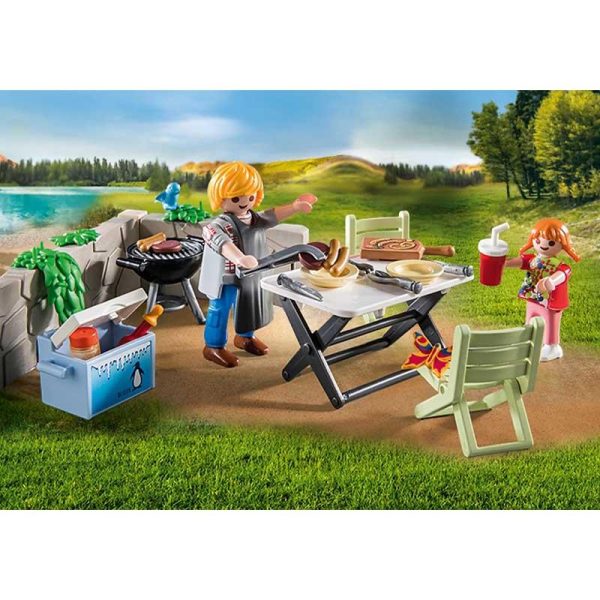 Playmobil Family Fun 71427: Barbeque Camping