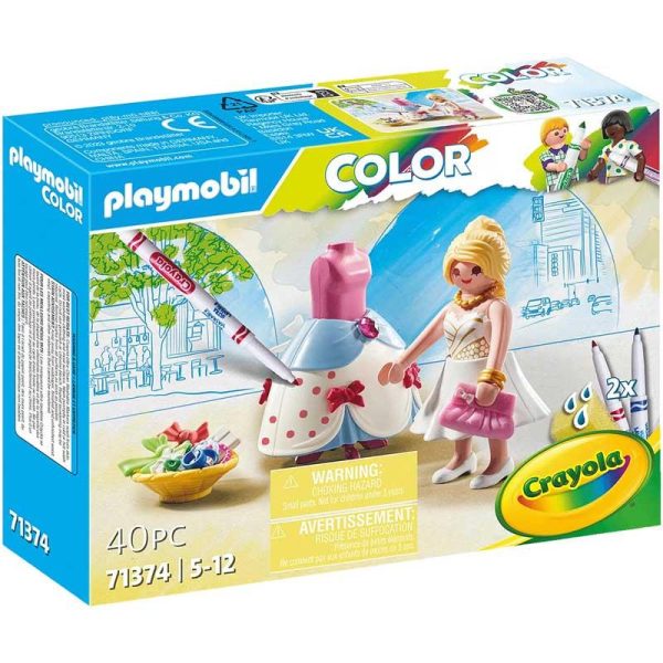 Playmobil Color 71374: Σχεδιάστρια Μόδας
