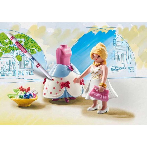 Playmobil Color 71374: Σχεδιάστρια Μόδας