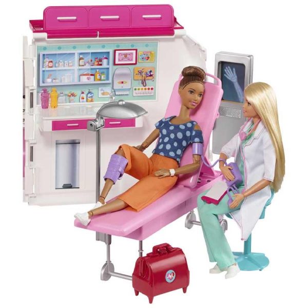 Barbie Κινητό Ιατρείο - Ασθενοφόρο