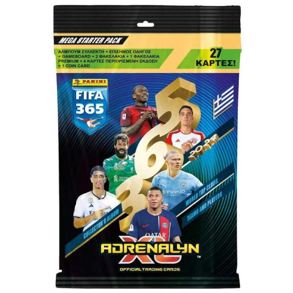 Panini FIFA 365 2024 - Adrenalyn XL Mega Starter Pack