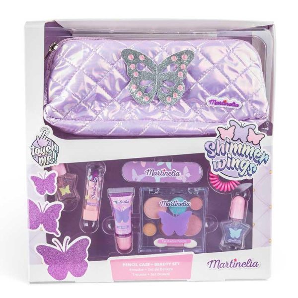 Martinelia Shimmer Wings Pencil Case & Beauty Set - Σετ με Παιδικά Καλλυντικά